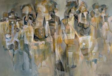 Original Figurative Abstract Paintings by Max de Winter