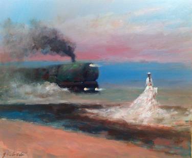 Print of Figurative Travel Paintings by Jerzy Cichecki