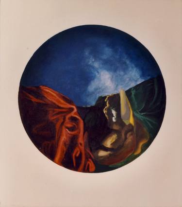 Print of Surrealism Seasons Paintings by Nescione S