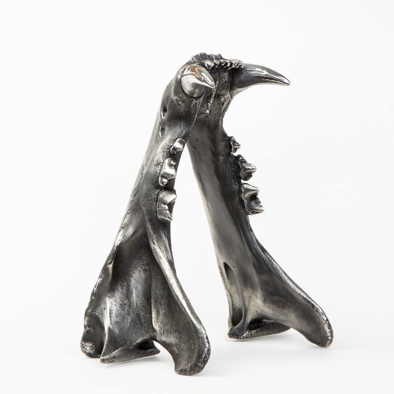 Original 3d Sculpture Animal Sculpture by Simon Fearnhamm