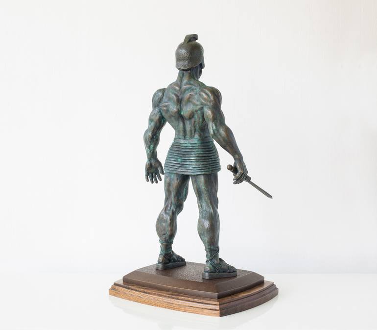 Original Figurative Classical mythology Sculpture by Simon Fearnhamm