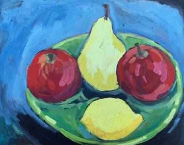 Original Food Painting by Elizabeth Schmid