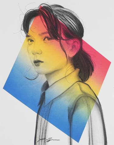 Saatchi Art Artist Jaeha Park; Painting, “Distortion Focus - DF1921” #art