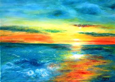 Original Seascape Paintings by Fayez Sedarous