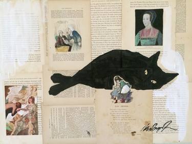 Original Cats Painting by Kim Beyer-Johnson