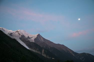 Sunset Over Mont Blanc thumb