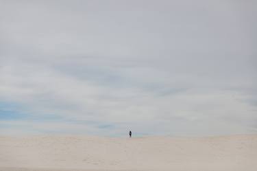 Woman at White Sands, New Mexico thumb