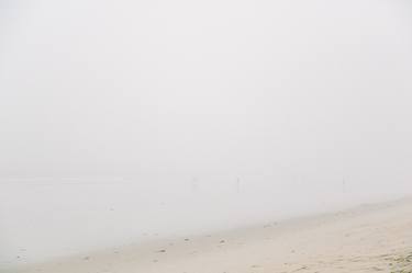 Runners on Old Orchard Beach, Maine thumb