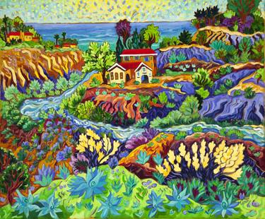 Original Expressionism Landscape Paintings by Cathy Carey