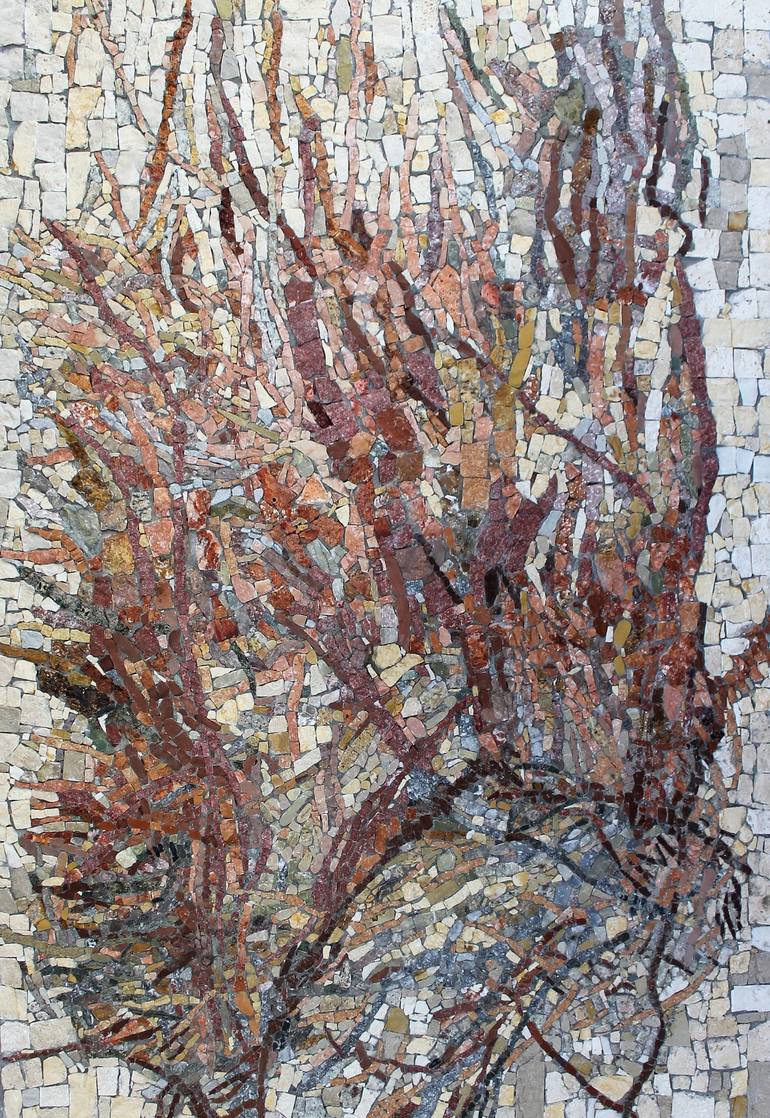 Original Abstract Nature Sculpture by Una Knezevic