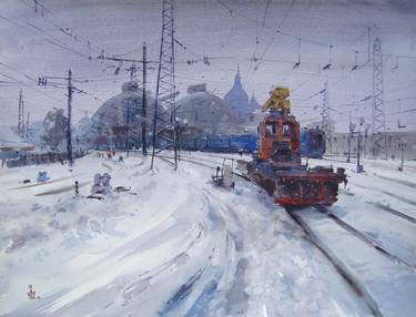 Original Landscape Paintings by Maksym Kisilov