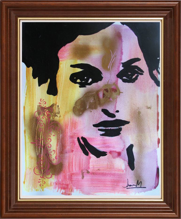 Original Portrait Painting by Juan Mildenberger