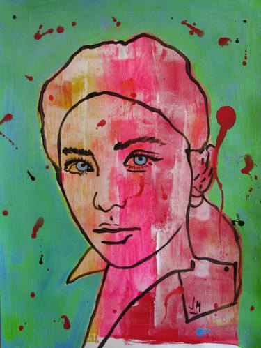 Original Expressionism Women Paintings by Juan Mildenberger