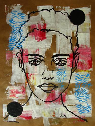Print of Expressionism Portrait Paintings by Juan Mildenberger