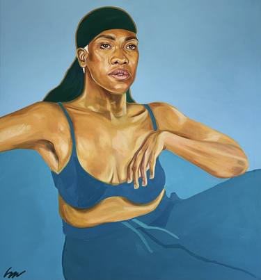 Saatchi Art Artist Lauren Pearce; Painting, “Caribbean current” #art