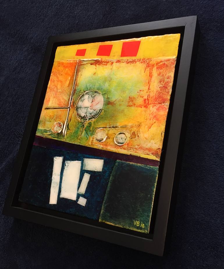 Original Expressionism Abstract Painting by Vincent Buchinsky