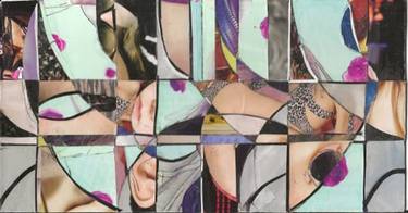 Original Abstract Body Mixed Media by Joe Mckenna