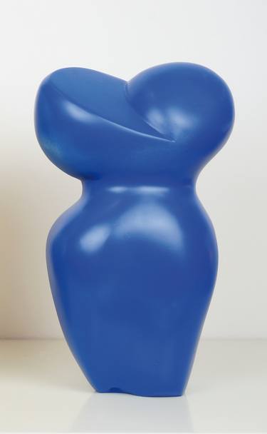 Blue Abstract Female Torso thumb