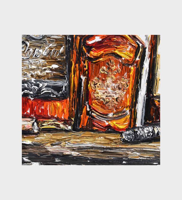 Original Modernism Abstract Painting by Koby Feldmos