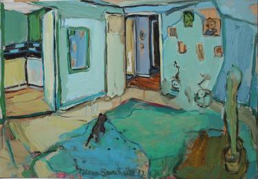 Print of Expressionism Home Paintings by Diana Savostaite