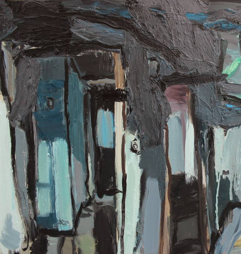 Original Abstract Other Painting by Diana Savostaite