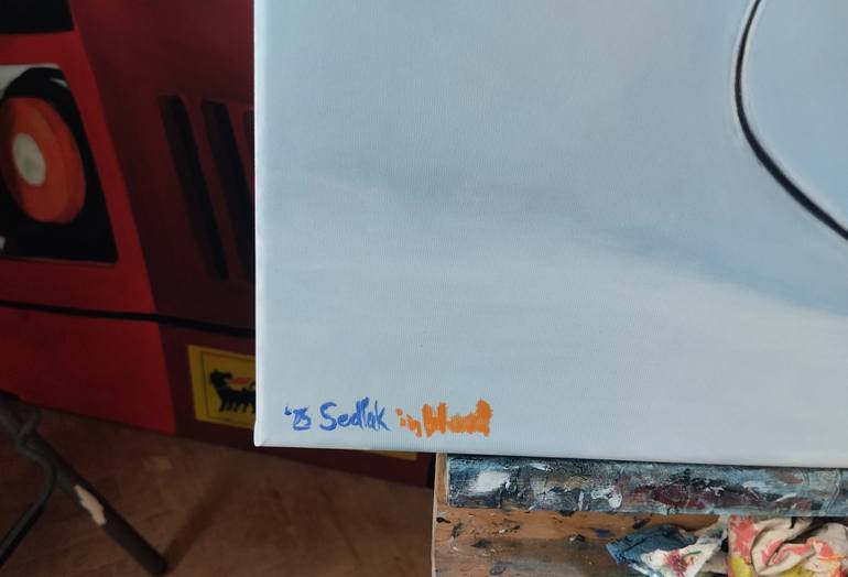 Original Photorealism Love Painting by Roman Sedlak
