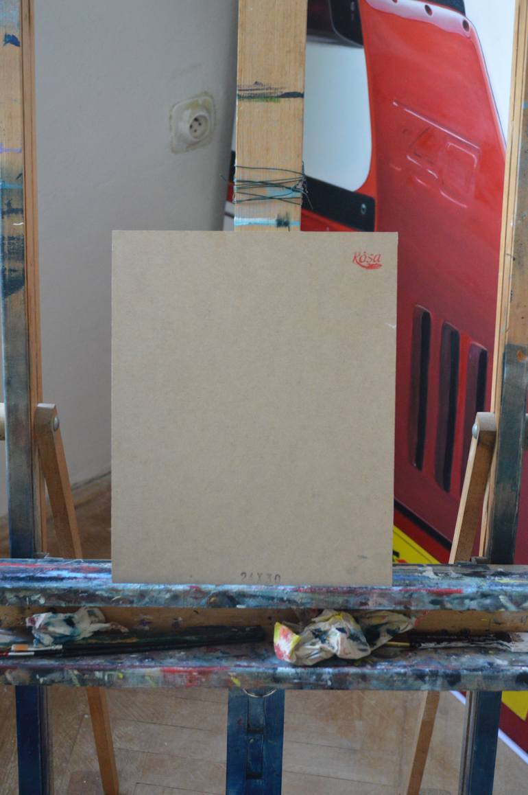 Original Contemporary Animal Painting by Roman Sedlak