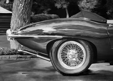 Print of Photorealism Automobile Paintings by Roman Sedlak