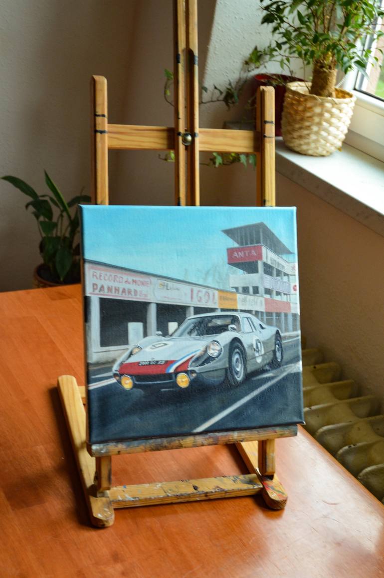 Original Photorealism Car Painting by Roman Sedlak