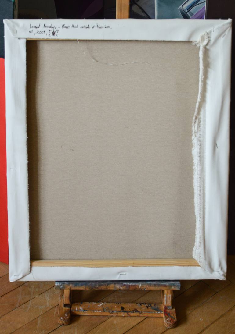 Original Expressionism Politics Painting by Roman Sedlak