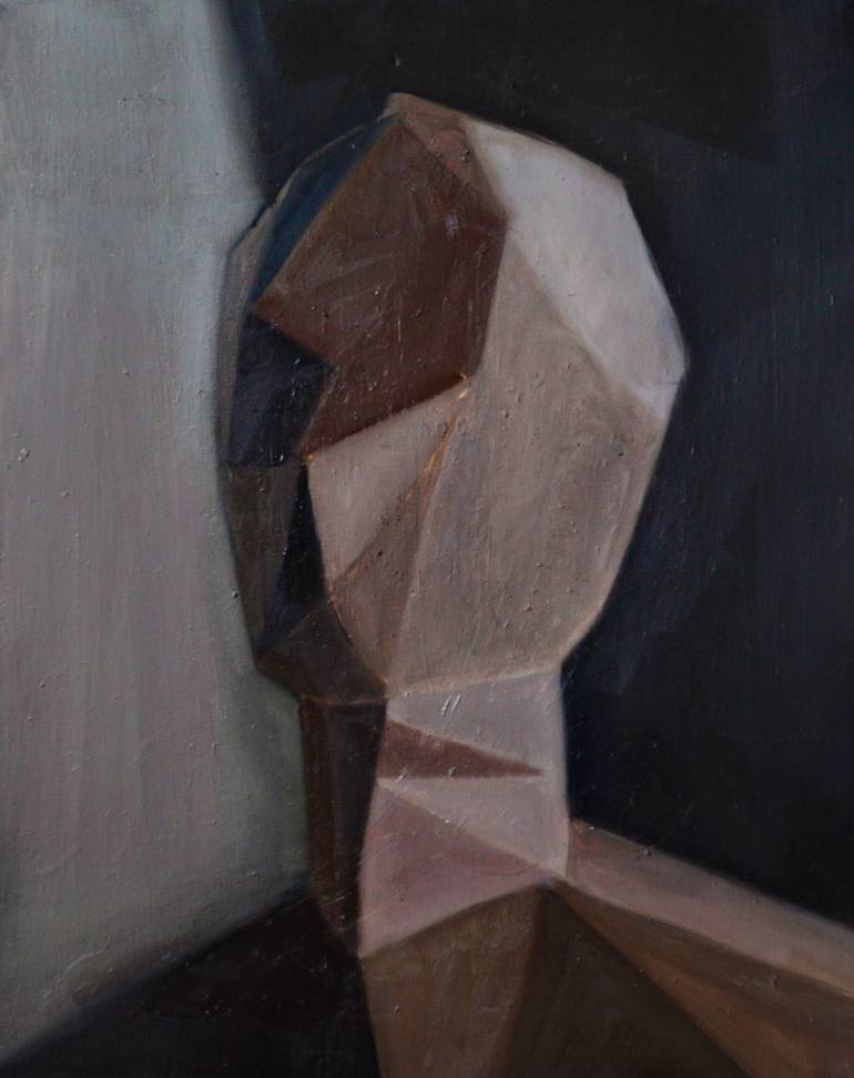 Original Cubism Portrait Paintings by Roman Sedlak