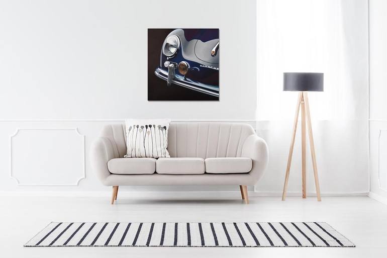 Original Realism Car Painting by Roman Sedlak