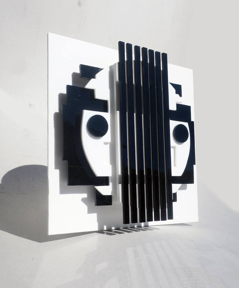 Original Science/Technology Sculpture by Federico Paris