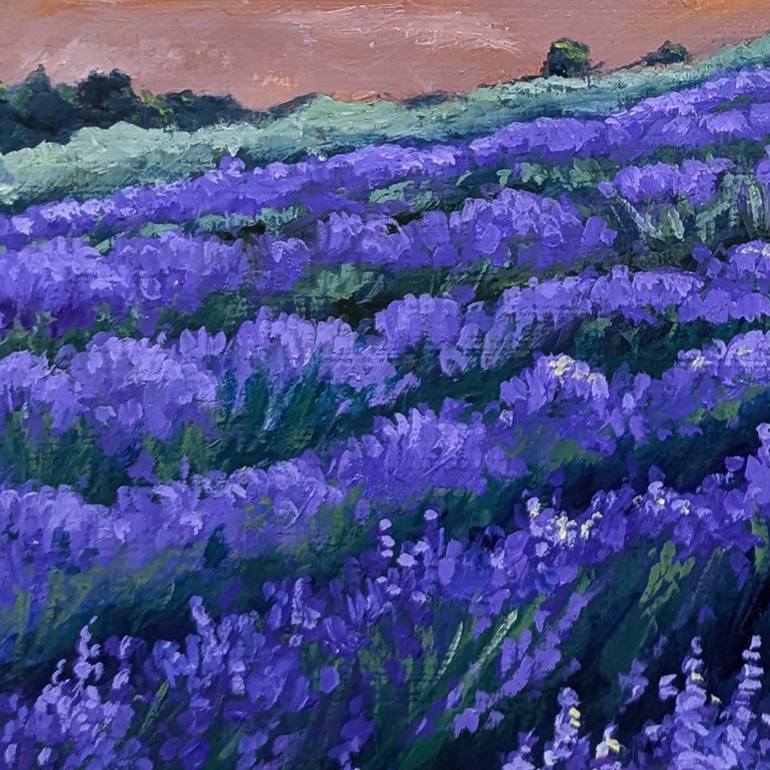 Original Impressionism Landscape Painting by Jonathan Centeno