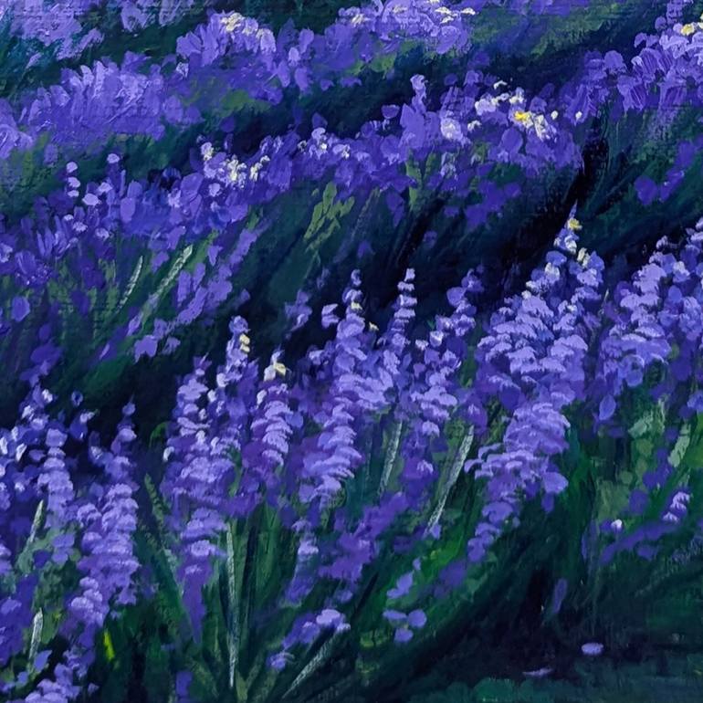Original Impressionism Landscape Painting by Jonathan Centeno