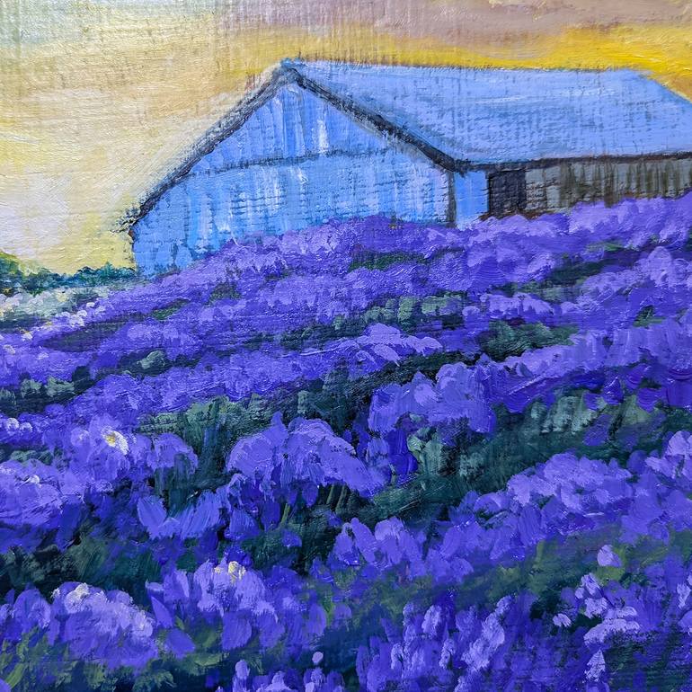 Original Impressionism Landscape Painting by Jonathan Centeno