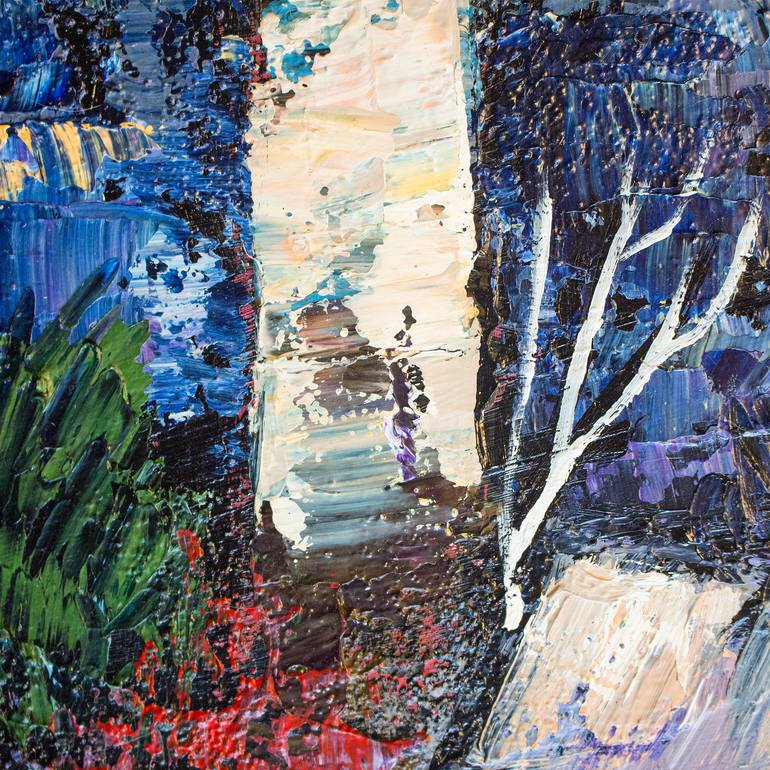 Original Impressionism Landscape Painting by Jonathan Centeno