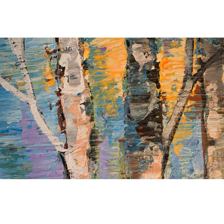 Original Impressionism Landscape Painting by Jonathan Centeno