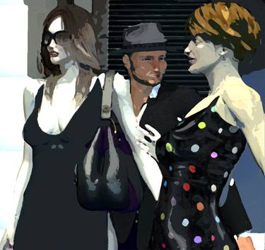 Original Digital Art People Digital by Fred Juergen Rogner