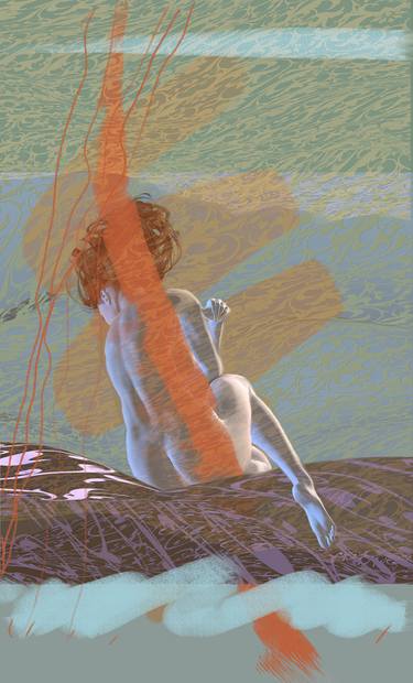 Original Figurative Nude Digital by Fred Juergen Rogner