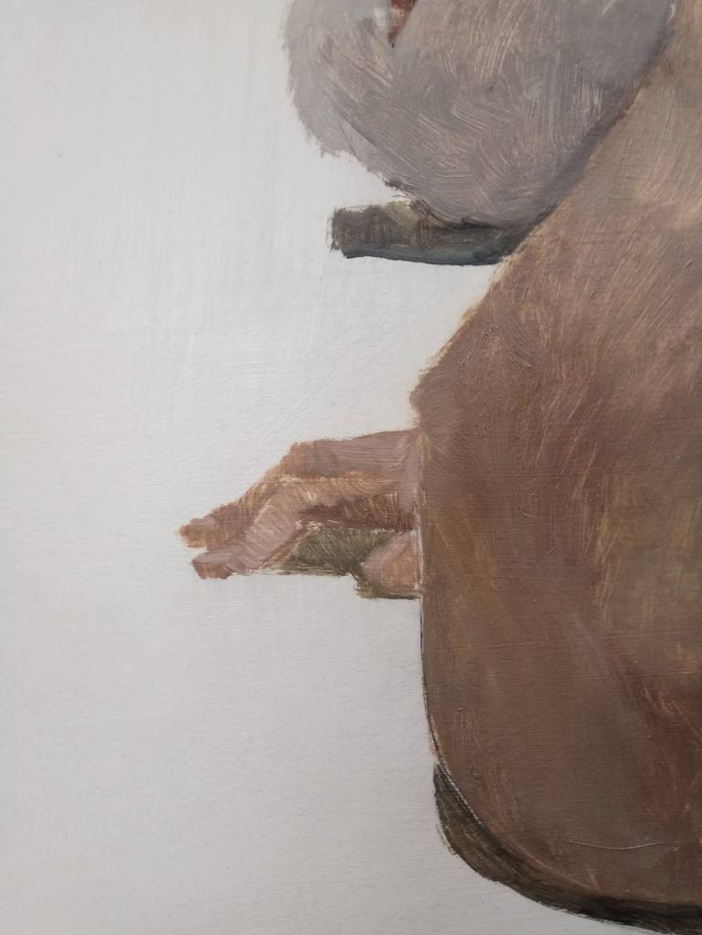 Original Nude Painting by Mo Mot