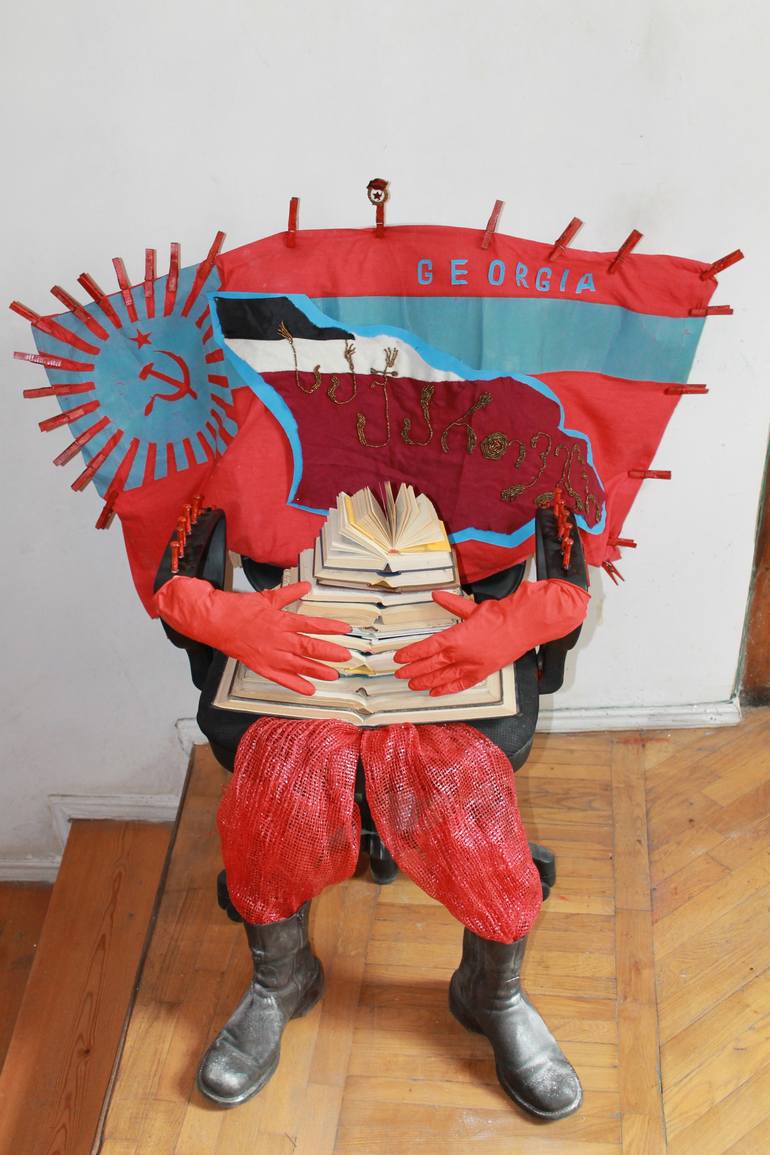 Original Political Sculpture by Irina Merabishvili