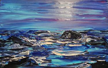 Original Abstract Expressionism Seascape Paintings by Valerie Leri