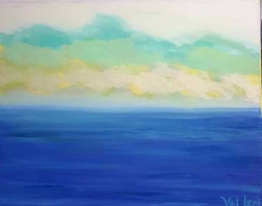 Original Abstract Expressionism Seascape Paintings by Valerie Leri