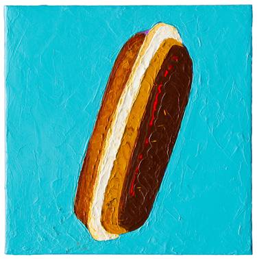 "Four Ovals", acrylic on canvas, 12x12in, Patrick McDonnell Saidmore, © 2014 thumb