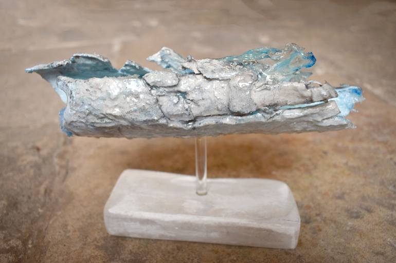 Original Abstract Expressionism Abstract Sculpture by Sb Boursot