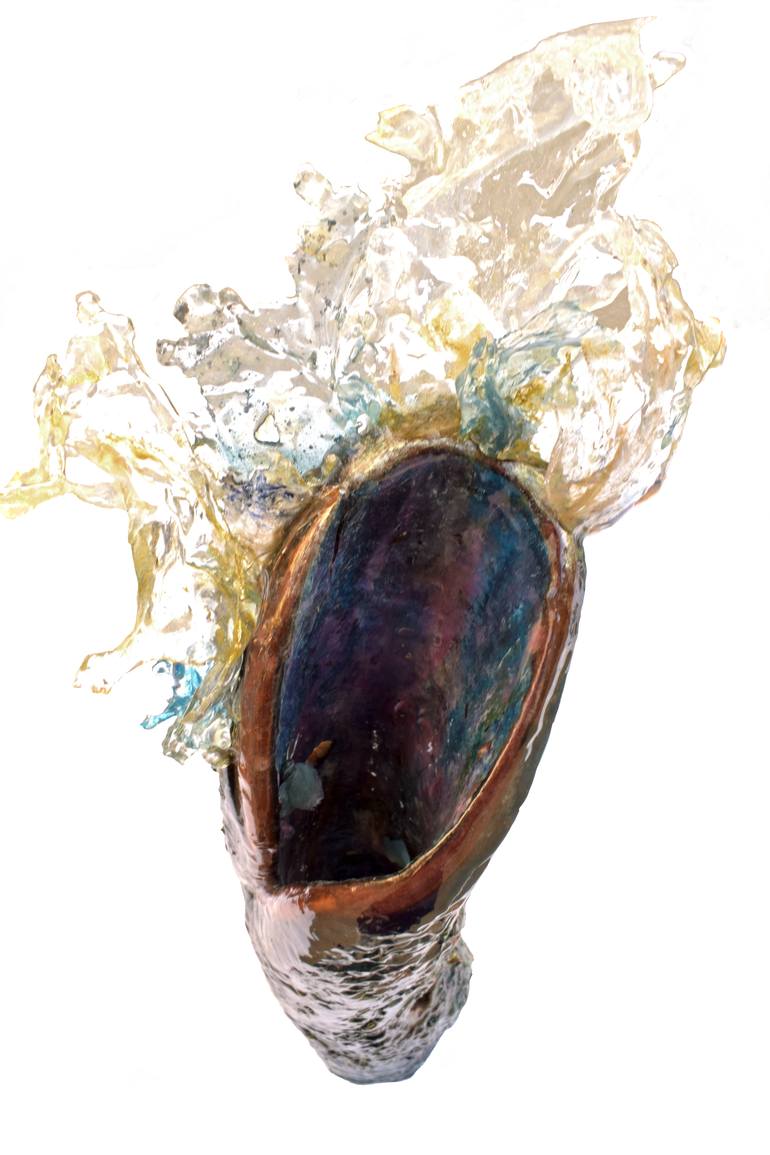 Original Abstract Expressionism Abstract Sculpture by Sb Boursot