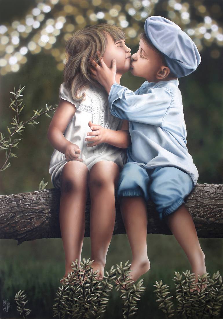 First Kiss.. Photograph by Tanya Tanski - Pixels