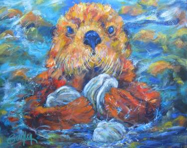 Print of Expressionism Animal Paintings by Sue Bayley