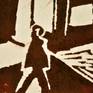 Details of Suburbia: someone walking by